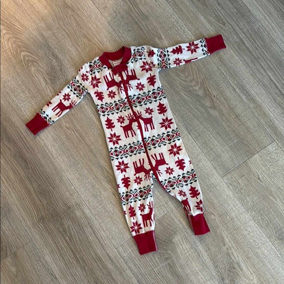 Hanna Andersson Other - Hanna Andersson Festive Red and White Kids One Piece 75 Cm (12-18 month)